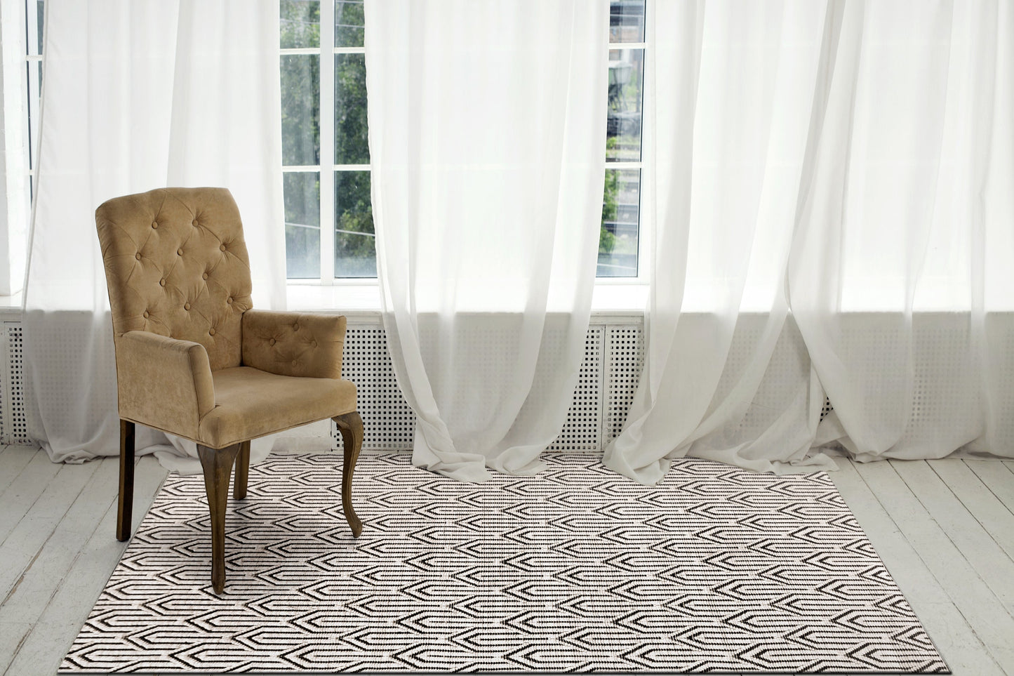 Soul Ivory/Charcoal Rug